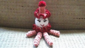 Clown Doll Dusty Pink 2