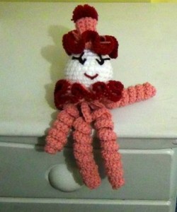 Clown Doll Dusty Pink 3