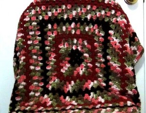 Crochet Throw Lapghan - Pretty Pink - Country Rose Granny 2
