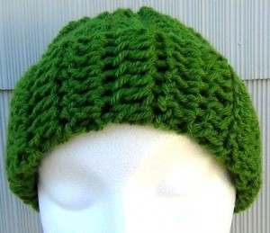 Green Slouchy Hat 2