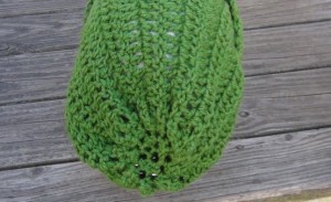 Green Slouchy Hat 3
