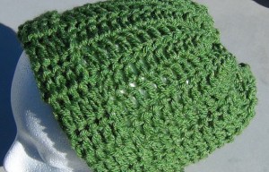 Green Slouchy Hat 4