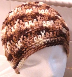 Mens hat - Beanie in Browns 4