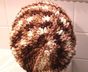 Mens hat - Beanie in Browns 5