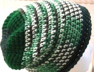 Slouch Hat in Green Shades