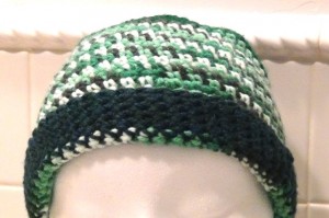 Slouch Hat in Green Shades 4
