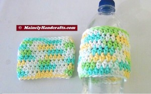 Cup Cozy - Bottle Cozy - Easter = Spring Color - Set of 2