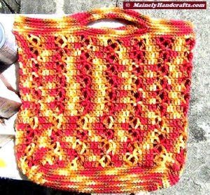 Market Bag - Beach Bag - Tote Bag - Crochet Tote Bag - Reuseable Shopping Bag - Marrakesh 3