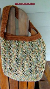 Shoulder Bag - Market Bag - Beach Bag and Totes - Crochet Bag - Reuseable Shopping Bag 4