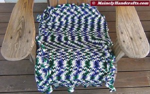 Lap Blanket, Baby Afghan, Stadium Blanket, Car Seat Afghan, V-Stitch Crochet Blanket 3